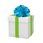 Illustration eines Geschenks